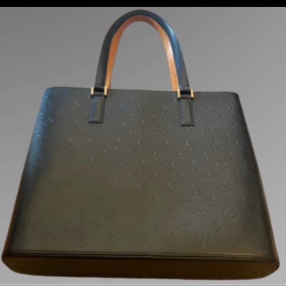 Louis Vuitton Dark Grey Monogram Mat Wilwood Tote Bag**** sold*** - Picture 3 of 12